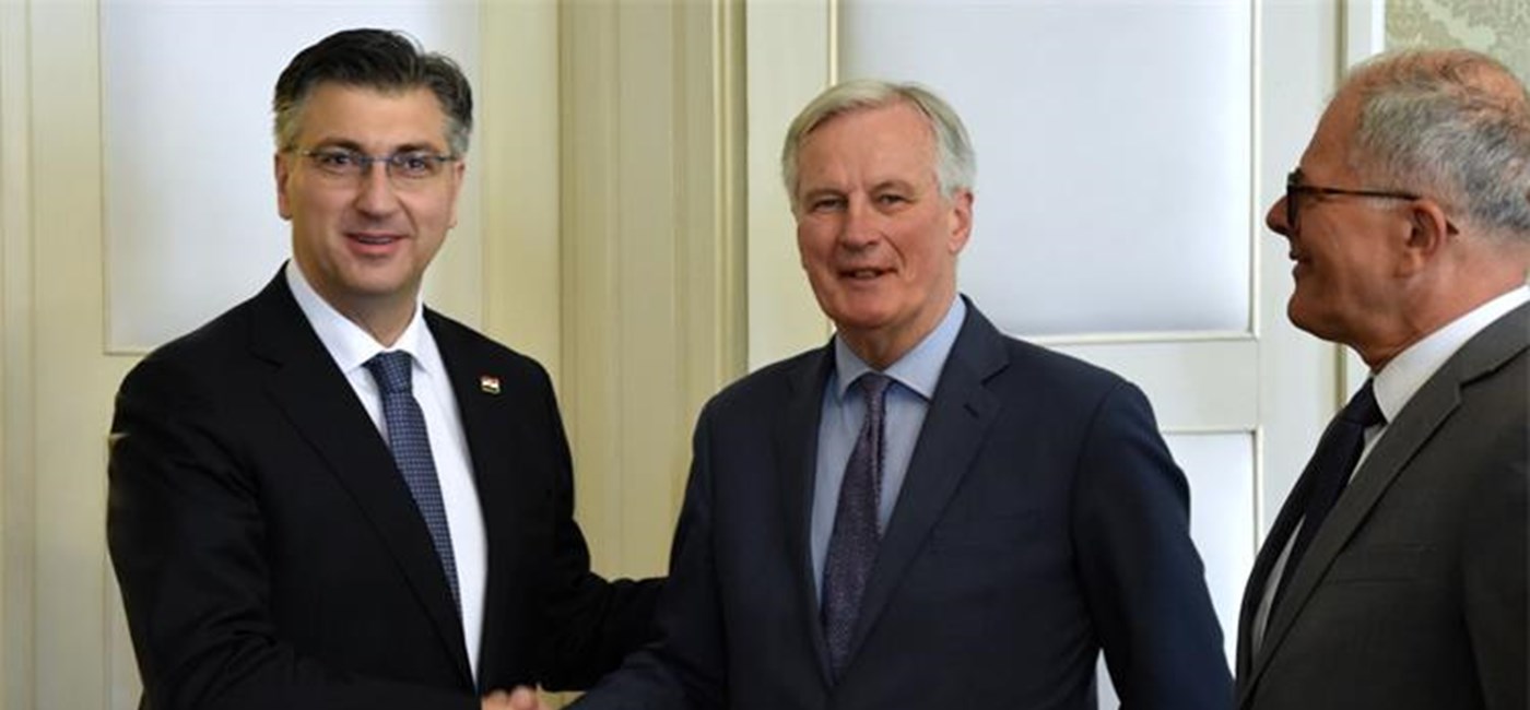 Plenković i Barnier o pregovorima oko Brexita i budućim odnosima EU-a i Ujedinjene Kraljevine